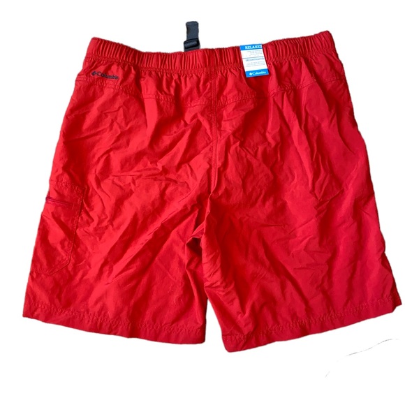 Columbia Palmerston Peak Short Omni-Shade UPF 50 Mens Red - Picture 2 of 7